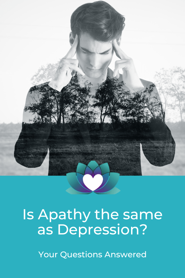 is apathy the same as depression