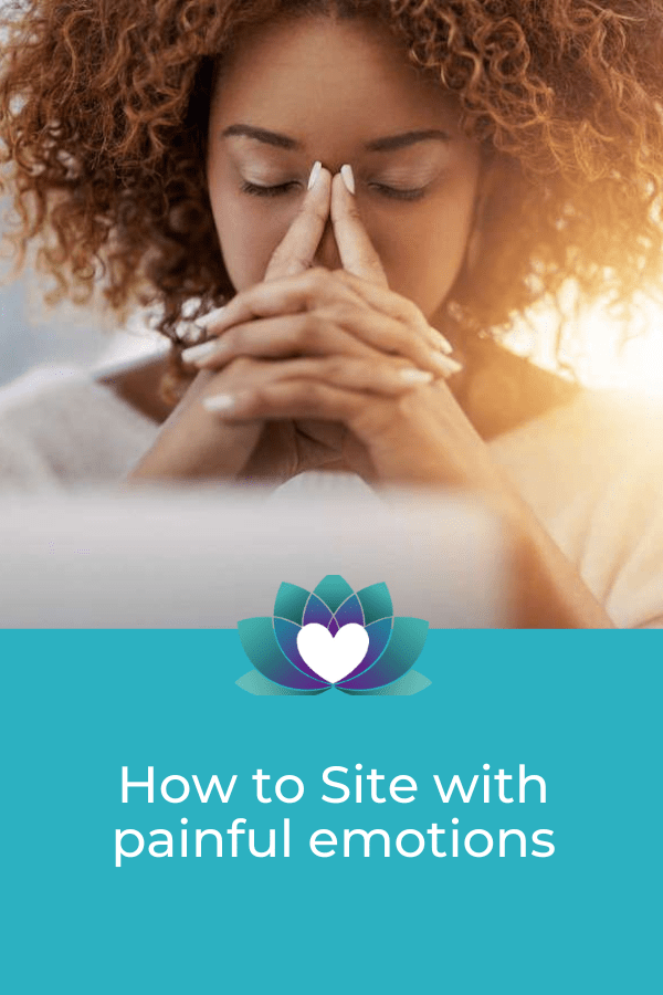 10 Tips on How to Sit With Painful Emotions 5 woman meditating clearheart counselling