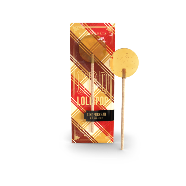 gingerbread CBD lollipop